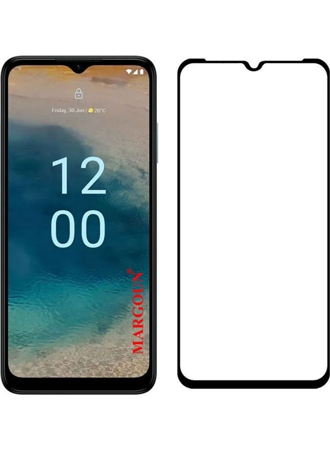 MARGOUN Nokia G22 Tempered Glass Screen Protector Full Glue Back Clear - Image 3