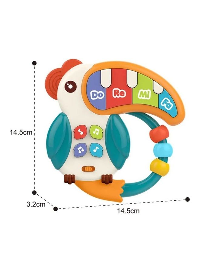هوانجر Musical Instrument Electronic Baby Toys Cute Parrot Piano With Light And Music  - Image 4