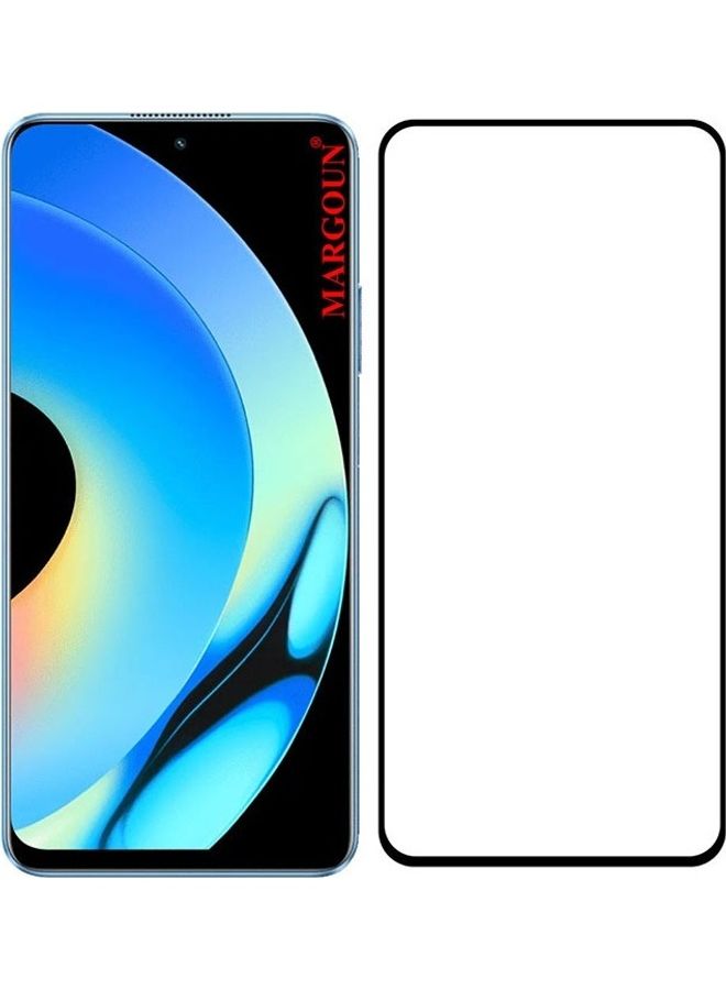 MARGOUN Realme 10 Pro Tempered Glass Screen Protector Full Glue Back Clear - Image 3