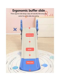 Kidle 2 In 1 Children's Slide With Basketball Hoop Indoor Home Multi-Function Combination Folding Toys For Boys And Girls  - Image 3