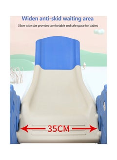 Kidle 2 In 1 Children's Slide With Basketball Hoop Indoor Home Multi-Function Combination Folding Toys For Boys And Girls  - Image 5