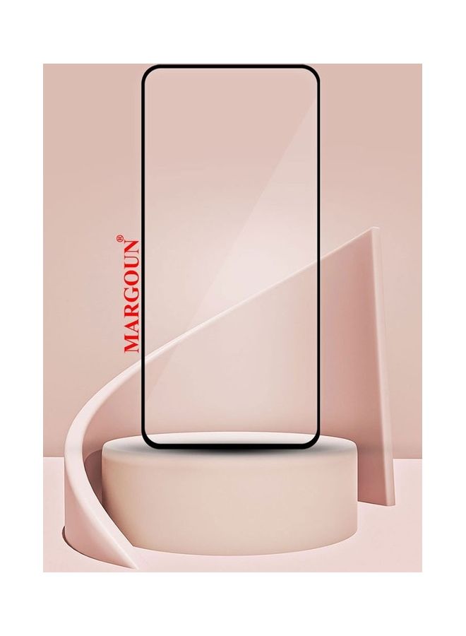 مارجون Realme C55 Tempered Glass Screen Protector Full Glue Back Clear - Image 4