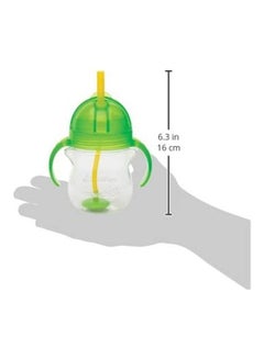 Click Lock Tip and Sip Weighted Flexi Straw Trainer Cup (7 Oz/207 Ml Green) - v1683878492/N53405527A_5