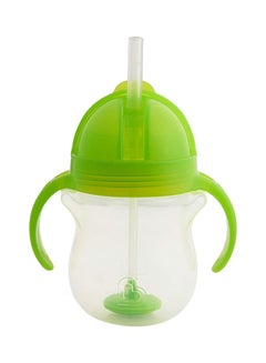 Click Lock Tip and Sip Weighted Flexi Straw Trainer Cup (7 Oz/207 Ml Green) - v1683878493/N53405527A_1