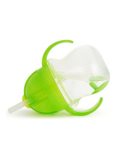 Munchkin Click Lock Tip and Sip Weighted Flexi Straw Trainer Cup (7 Oz/207 Ml Green)  - Image 2