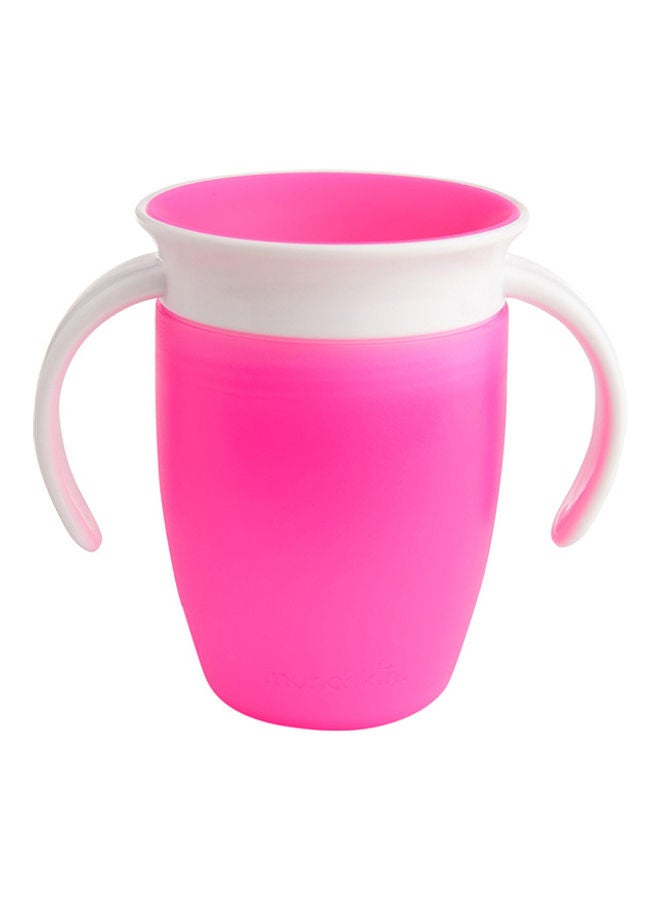 Munchkin Miracle 360 Degree Trainer Cup 7 Oz/207 Ml Pink  - Image 1