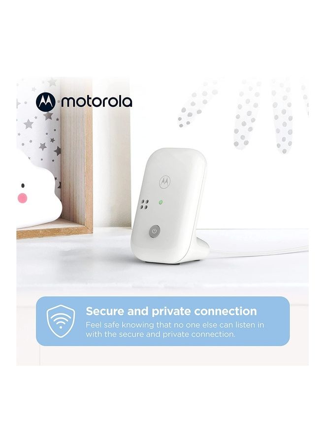 Motorola - Audio Baby Monitor - Up To 300 Meter Range, Secure And Private Connection, High-Sensitivity Mic, Volume Control, Alert Detection Light, Portable Parent Unit (Outlet or AAA Battery - NOT Included) - Image 1