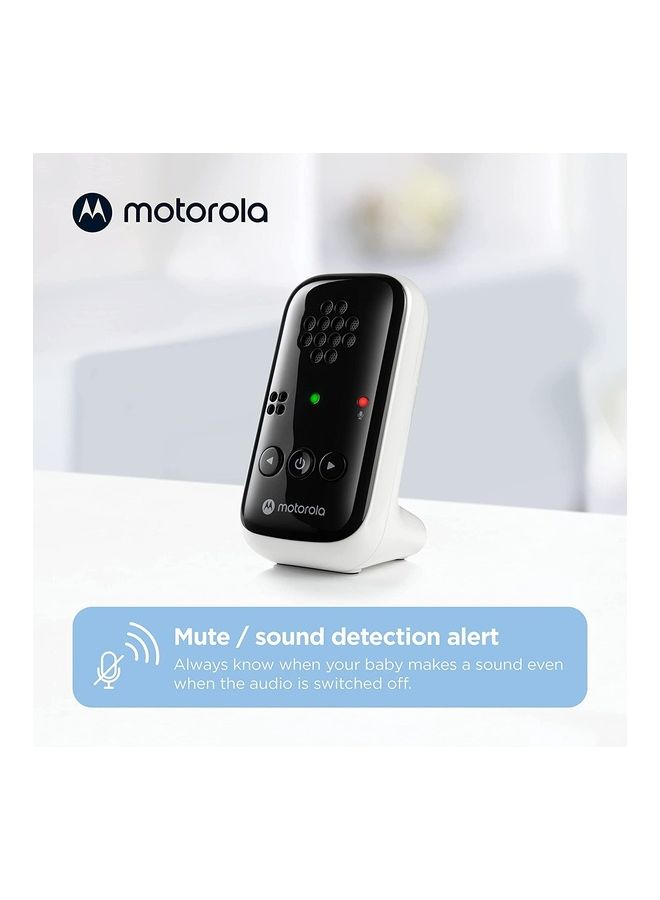 Motorola - Audio Baby Monitor - Up To 300 Meter Range, Secure And Private Connection, High-Sensitivity Mic, Volume Control, Alert Detection Light, Portable Parent Unit (Outlet or AAA Battery - NOT Included) - Image 1