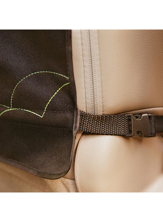 Munchkin Extra Large Deluxe Car Seat Kick Mats Protects Against Scuffs Moisture And Dirt Black Pack of 2  - Image 4
