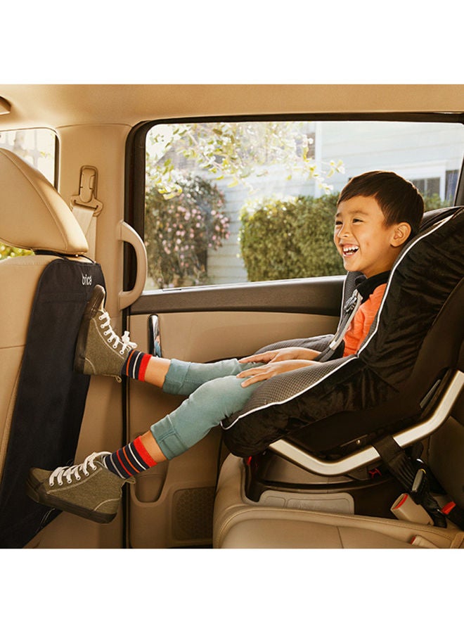 Munchkin Extra Large Deluxe Car Seat Kick Mats Protects Against Scuffs Moisture And Dirt Black Pack of 2  - Image 5