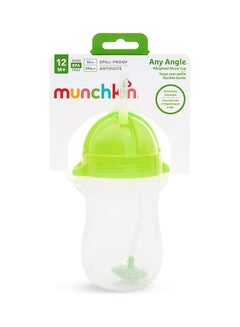 Munchkin Click Lock Tip and Sip Weighted Straw Cup 10oz/296 Ml 1 Pack Green  - Image 2