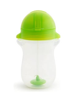 Munchkin Click Lock Tip and Sip Weighted Straw Cup 10oz/296 Ml 1 Pack Green  - Image 3
