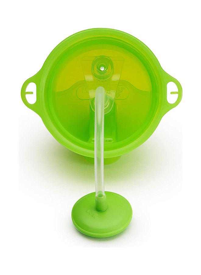 Munchkin - Click Lock Tip and Sip Weighted Straw Cup 10oz/296 Ml 1 Pack Green - Image 1