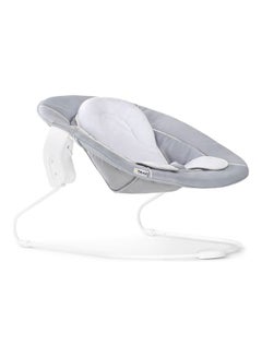 hauck Alpha+ 2 In 1 Bouncer And Baby Rocker, Stretch Grey From Birth, Newborn Set, Compatible With Alpha Highchair  - Image 3