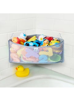 Munchkin High N Dry Corner Bath Organiser - Grey  - Image 4