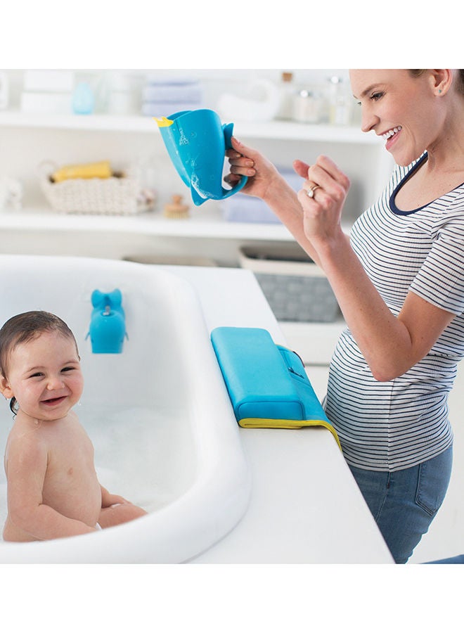 Skip Hop - Moby Bath Rinse Cup Tear - Free Waterfall Rinser, Blue - Image 1