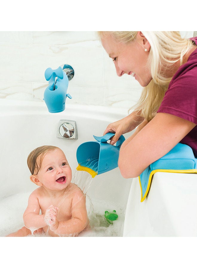 Skip Hop - Moby Bath Rinse Cup Tear - Free Waterfall Rinser, Blue - Image 1