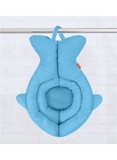 Skip Hop Baby Bath Tub, Newborn Softspot Sink Bather, Moby - Blue  - Image 5