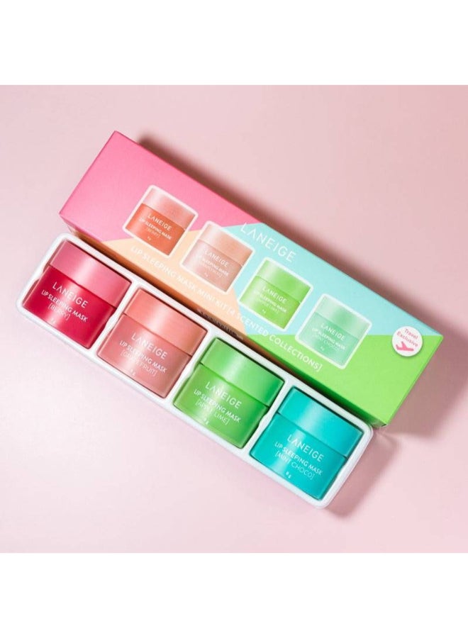 LANEIGE - 4-Piece Lip Sleeping Mask Set 4x20grams - Image 1