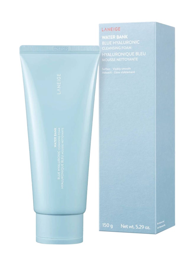 LANEIGE Water Bank Blue Hyaluronic Cleansing Foam 150grams  - Image 1
