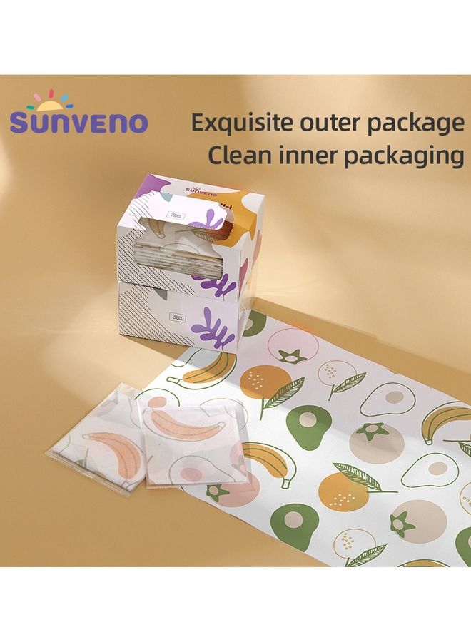 صنفينو Baby Feeding Disposable Travel Multipurpose Placemats  - Image 5