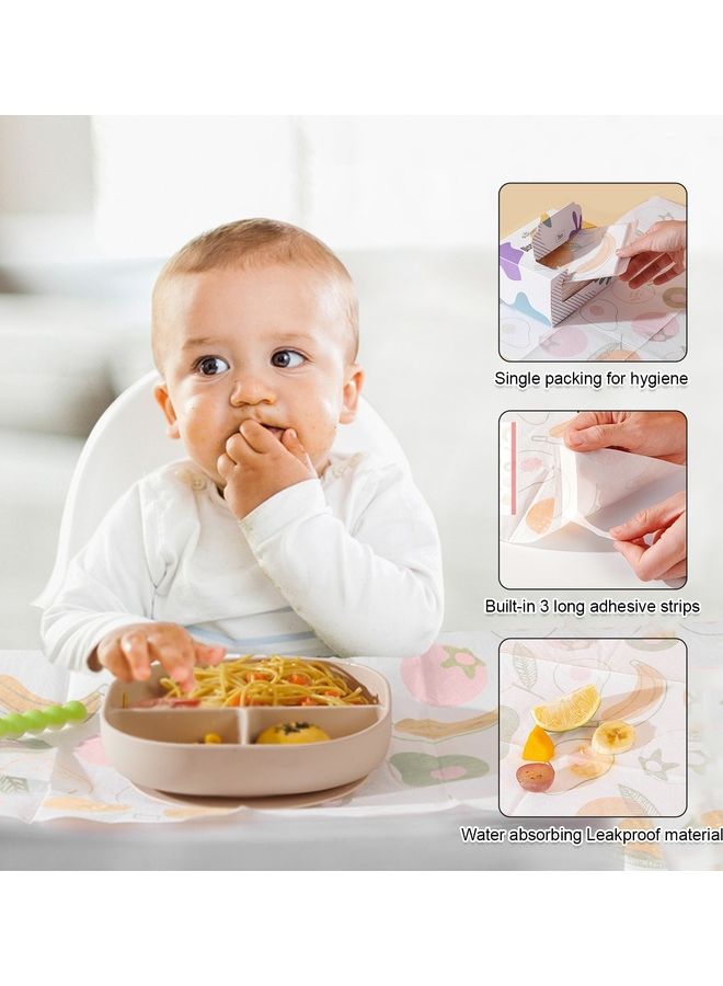 Sunveno - Baby Feeding Disposable Travel Multipurpose Placemats - Image 1