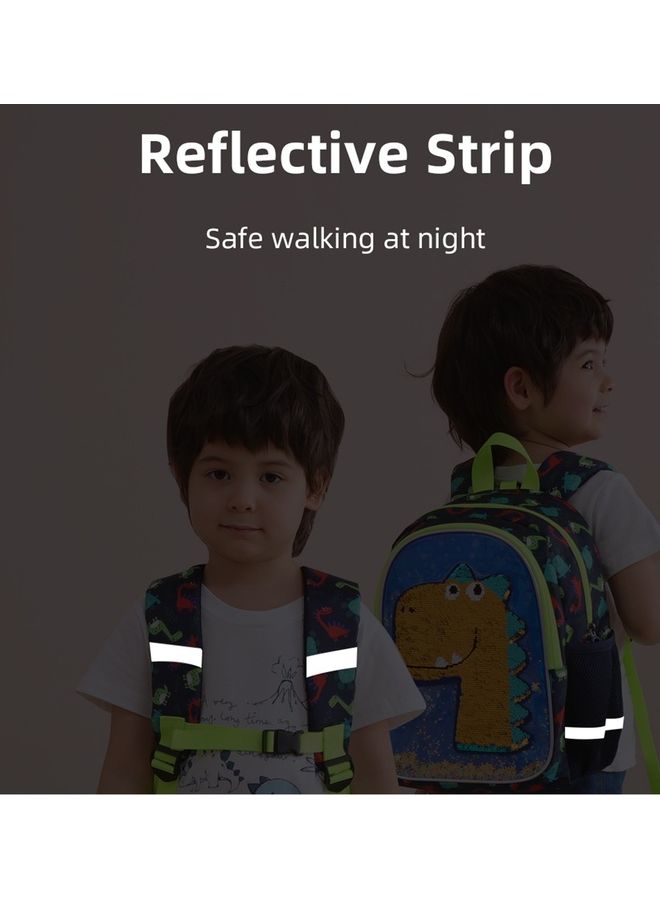 صنفينو حقيبة ظهر مدرسية على شكل ديناصور - Image 4