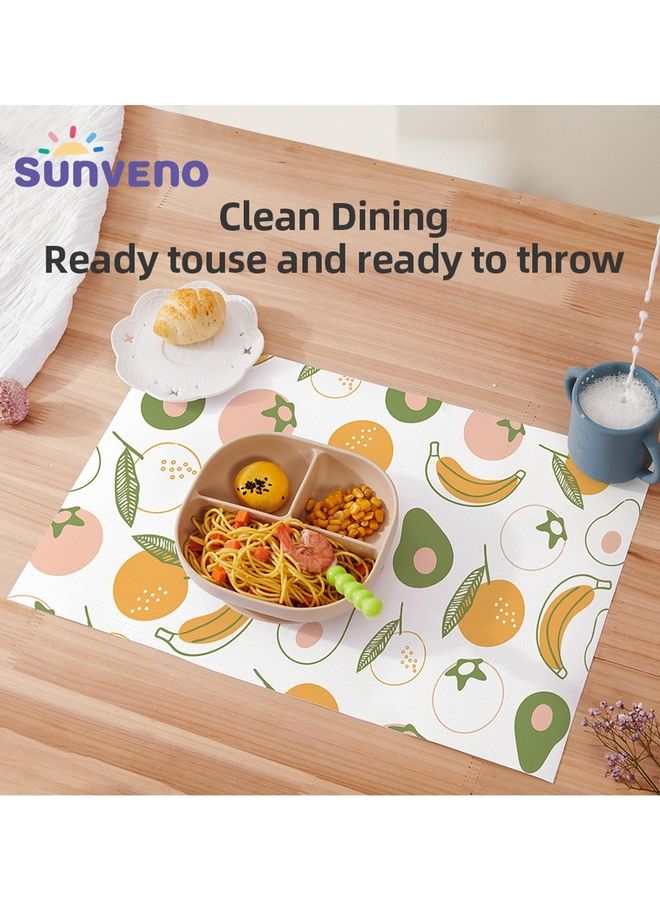 صنفينو Baby Feeding Disposable Travel Multipurpose Placemats  - Image 3