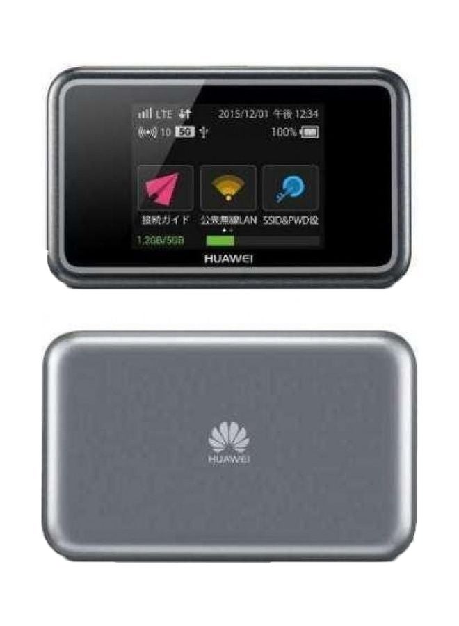 HUAWEI - 4G LTE Cat6 Mobile WiFi Router Black - Image 1