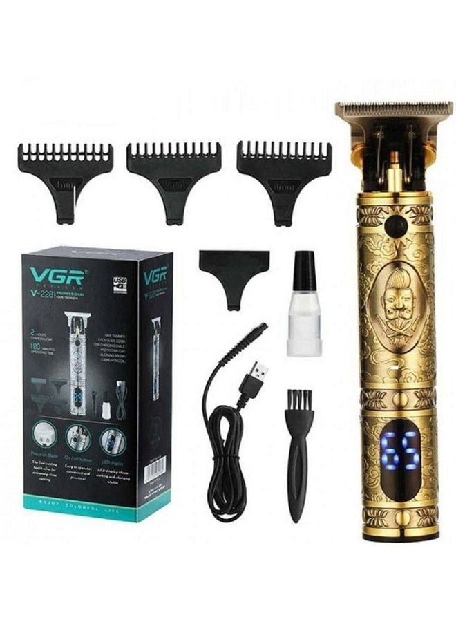 VGR - Electric Shaver With Led Light Display Chargeable - Image 1