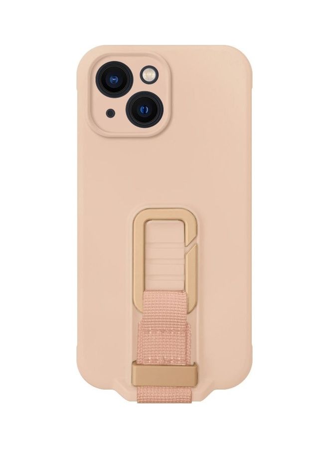 مارجون 2 Pack For iPhone 13 Case Cover And Screen Protector With Strap Adjustable Grip Pink - Image 3