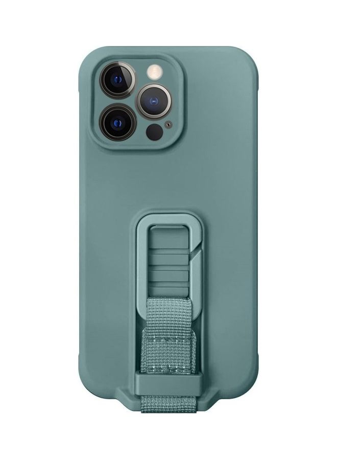 MARGOUN 2 Pack For iPhone 13 Pro Case Cover And Screen Protector With Strap Adjustable Grip Green - Image 3