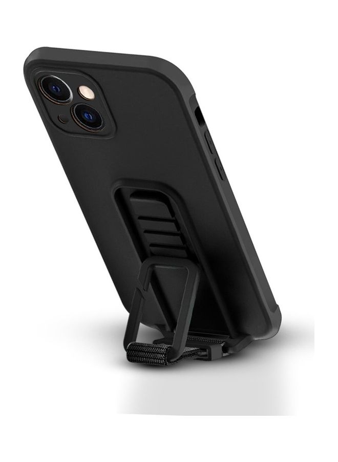 MARGOUN 2 Pack For iPhone 13 Case Cover And Screen Protector With Strap Adjustable Grip Black - Image 2