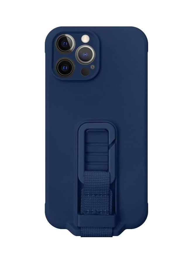 MARGOUN 2 Pack For iPhone 12 Pro Max Case Cover And Screen Protector With Strap Adjustable Grip Blue - Image 3