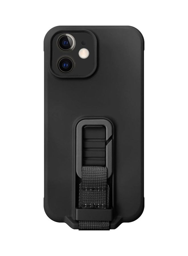 مارجون 2 Pack For iPhone 12 Case Cover And Screen Protector With Strap Adjustable Grip Black - Image 3