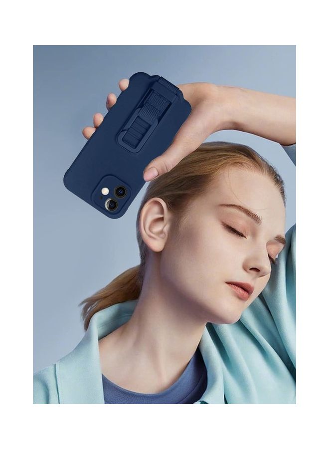 مارجون مجموعة من 2 غطاء حماية وواقي شاشة لهاتف iPhone 12 مع حزام قابل للتعديل - Image 5