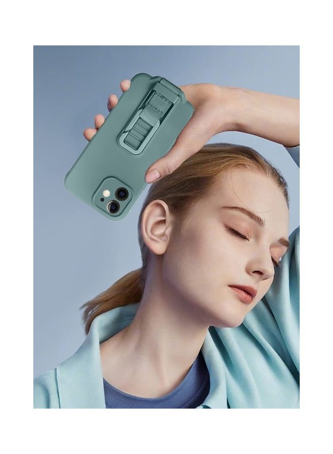 مارجون 2 Pack For iPhone 12 Case Cover And Screen Protector With Strap Adjustable Grip Green - Image 5