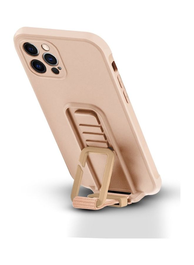 مارجون 2 Pack For iPhone 12 Pro Case Cover And Screen Protector With Strap Adjustable Grip Pink - Image 2