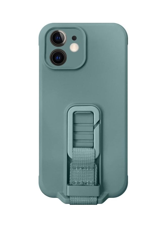 مارجون 2 Pack For iPhone 12 Case Cover And Screen Protector With Strap Adjustable Grip Green - Image 3