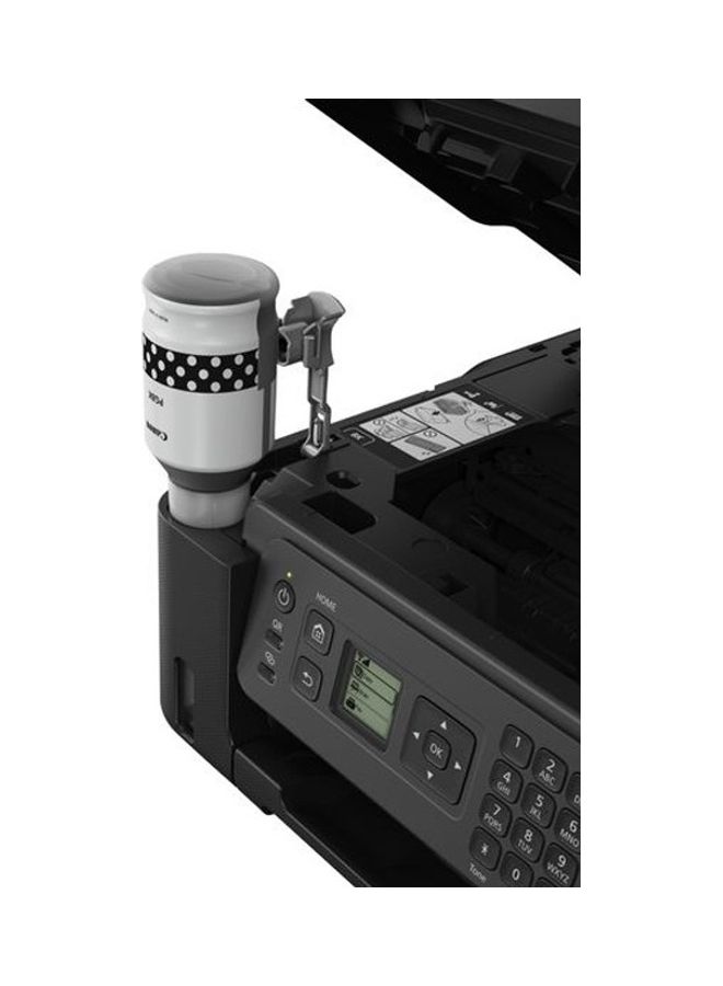 Canon - Refillable Megatank Inkjet Printer With 4 High Yield Ink Bottles Gi-41 Print Scan Copy Fax With Adf Wifi And Cloud Black - Image 1