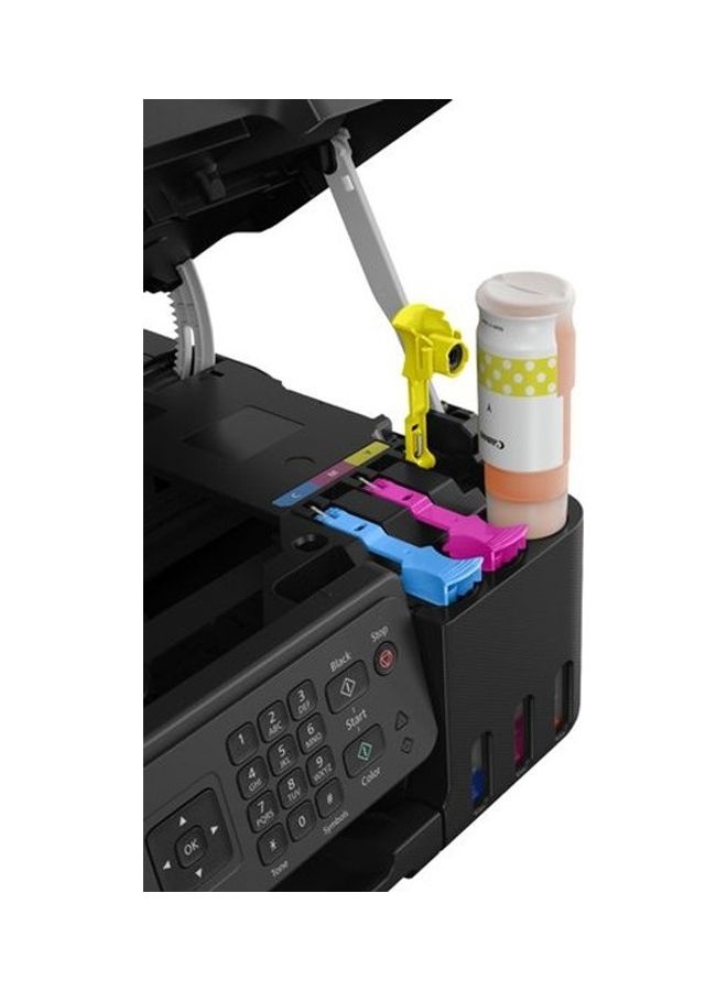 Canon - Refillable Megatank Inkjet Printer With 4 High Yield Ink Bottles Gi-41 Print Scan Copy Fax With Adf Wifi And Cloud Black - Image 1
