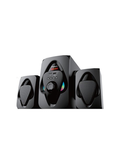 2.1 MICRO-R1 Multimedia Bluetooth Speaker System Black
