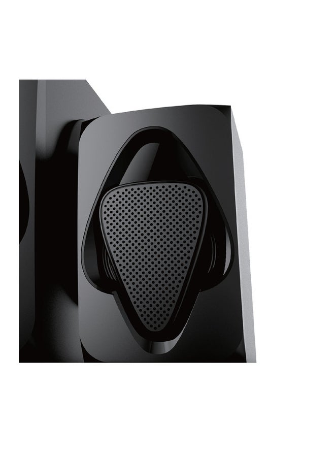 Impex - 2.1 MICRO-R1 Multimedia Bluetooth Speaker System Black - Image 1