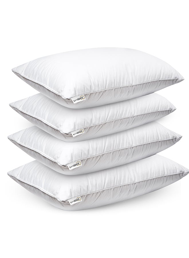 REGAL IN HOUSE Soft Hotel Pillow Microfiber White 75x50cm - Image 4