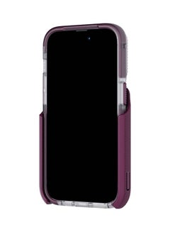 tech21 Evo Max iPhone 14 Pro Case With Magsafe Extreme 20 Feet Drop Protection Sliding Camera Lens Cover Frosted Purple  - Image 5