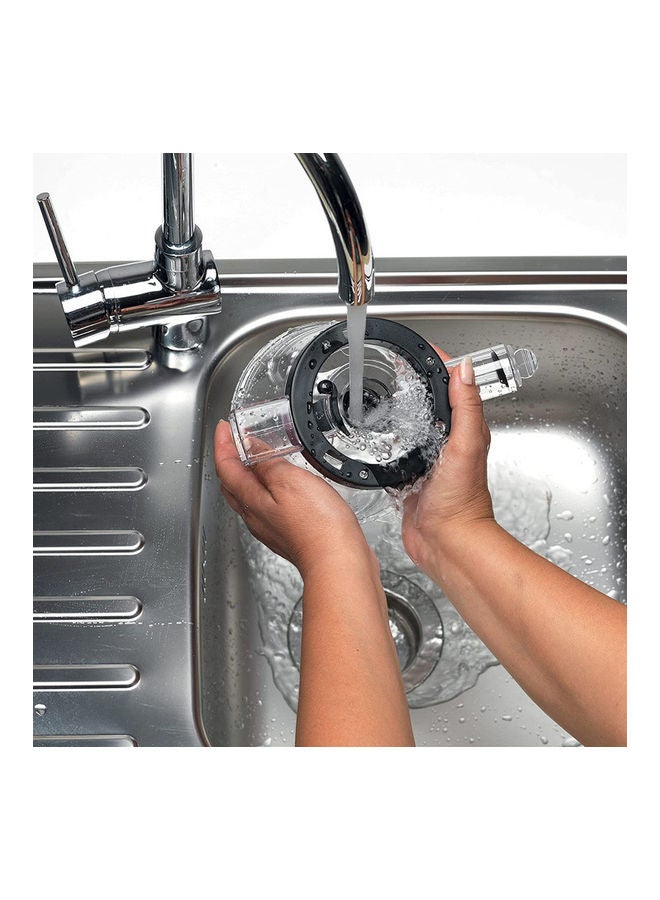 KENWOOD - Slow Masticating Juicer Extractor Easy To Clean Cold Press Machines With Stainless Steel Body Quiet Motor And Reverse Function Powerfull 1 L 400 W JMM71.000BK Silver - Image 1