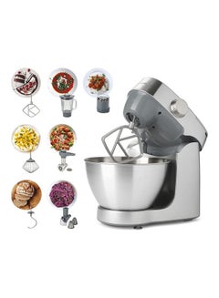 KENWOOD Stand Mixer Kitchen Machine Prospero Plus With Stainless Steel Bowl Beater Whisk Dough Hook Blender Meat Grinder Roto Food Cutter Multi Mill 4.3 L 1000 W KHC29.Q0SI Silver  - Image 1
