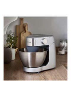 KENWOOD Stand Mixer Kitchen Machine Prospero Plus With Stainless Steel Bowl Beater Whisk Dough Hook Blender Meat Grinder Roto Food Cutter Multi Mill 4.3 L 1000 W KHC29.Q0SI Silver  - Image 5
