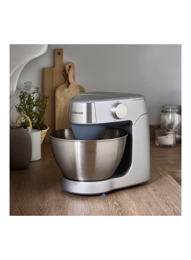 KENWOOD Stand Mixer Kitchen Machine Prospero Plus With Stainless Steel Bowl Beater Whisk Dough Hook Blender Meat Grinder Roto Food Cutter Multi Mill 4.3 L 1000 W KHC29.Q0SI Silver  - Image 5