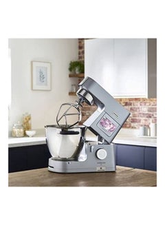 KENWOOD Stand Mixer Metal Body Kitchen Machine Cooking Chef Xl With Induction Cooking Function Built In Weighing Scale Stainless Steel Bowl And Food Steamer 5 Tools Glass Blender Food Processor 6.7 L 1500 W KCL95.424SI Silver  - Image 2